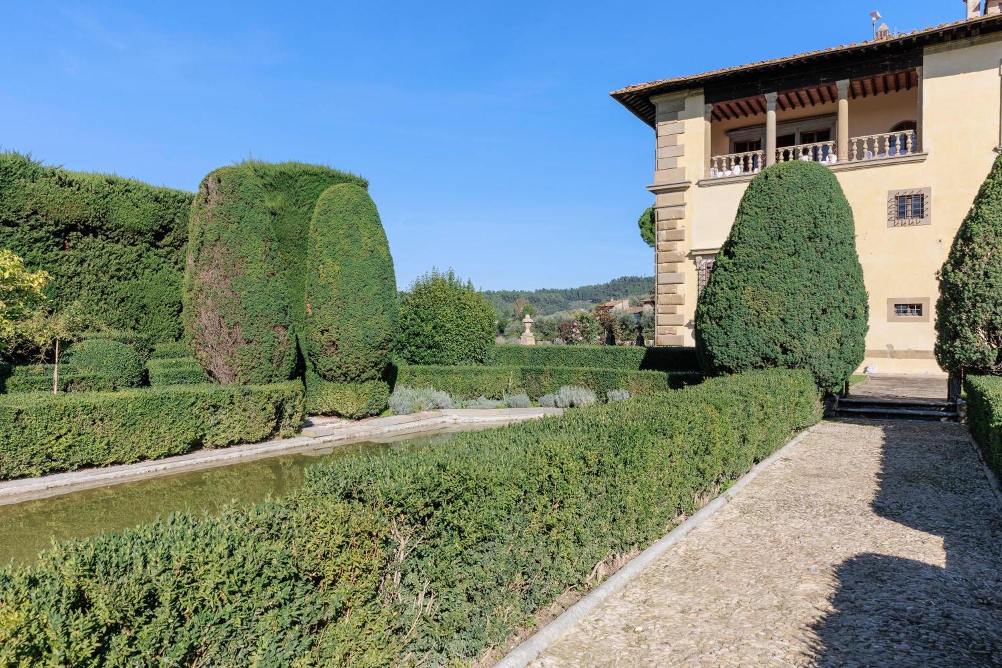 Villa Gamberaia Settignano Экстерьер фото